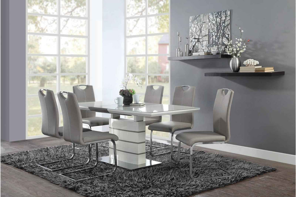 Glissand Side Chair in Chrome (Set of 2)