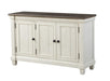 Granby Server in White & Brown 5627NW-40 - VIP FURNITURE (NJ)