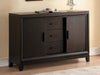 Kavanaugh Server in Dark Brown 5409RF-40 - VIP FURNITURE (NJ)