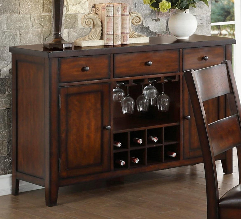 Mantello Server in Cherry 5547-40 - VIP FURNITURE (NJ)