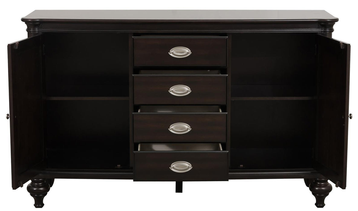 Marston Buffet in Dark Cherry 2615DC-55 - VIP FURNITURE (NJ)