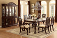 Norwich Dining Table in Dark Cherry 5055-82 - VIP FURNITURE (NJ)