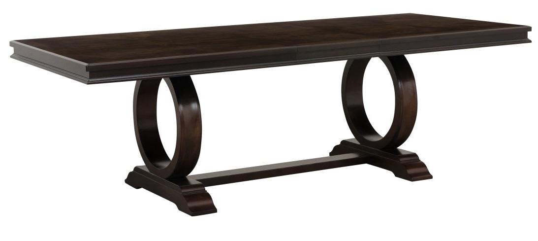 Oratorio Dining Table in Dark Cherry 5562-96* - VIP FURNITURE (NJ)