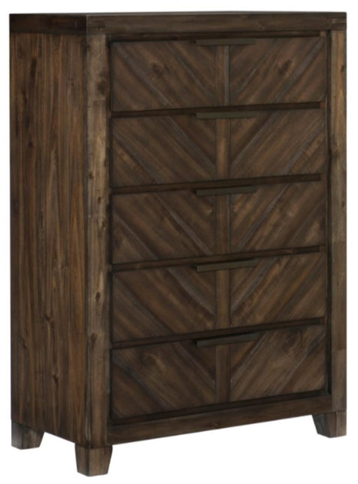 Parnell Chest in Rustic Cherry 1648-9 - VIP FURNITURE (NJ)
