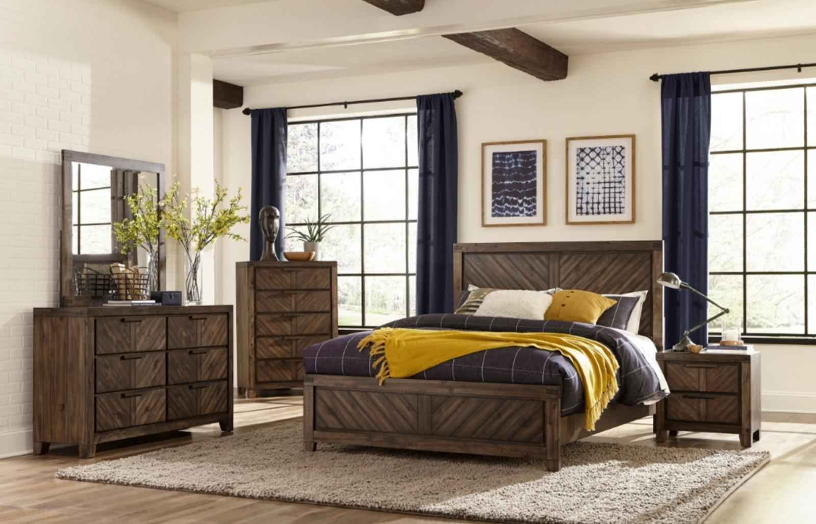 Parnell Nightstand in Rustic Cherry 1648-4