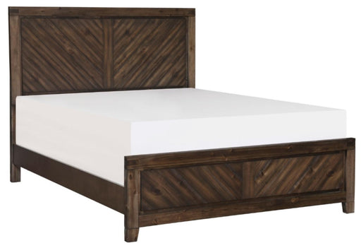 Parnell King Panel Bed in Rustic Cherry 1648K-1EK* - VIP FURNITURE (NJ)