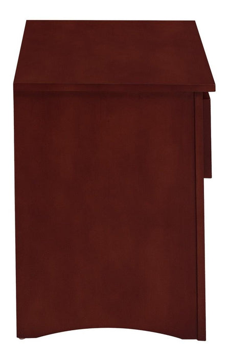 Rowe 1 Drawer Night Stand in Dark Cherry B2013DC-4 - VIP FURNITURE (NJ)