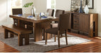 Sedley Dining Table in Walnut 5415RF-78* - VIP FURNITURE (NJ)