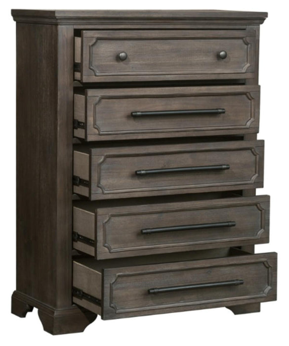 Taulon Chest in Dark Oak 5438-9 - VIP FURNITURE (NJ)