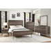 Urbanite Full Panel Bed in Tri-tone Gray 1604F-1* - VIP FURNITURE (NJ)