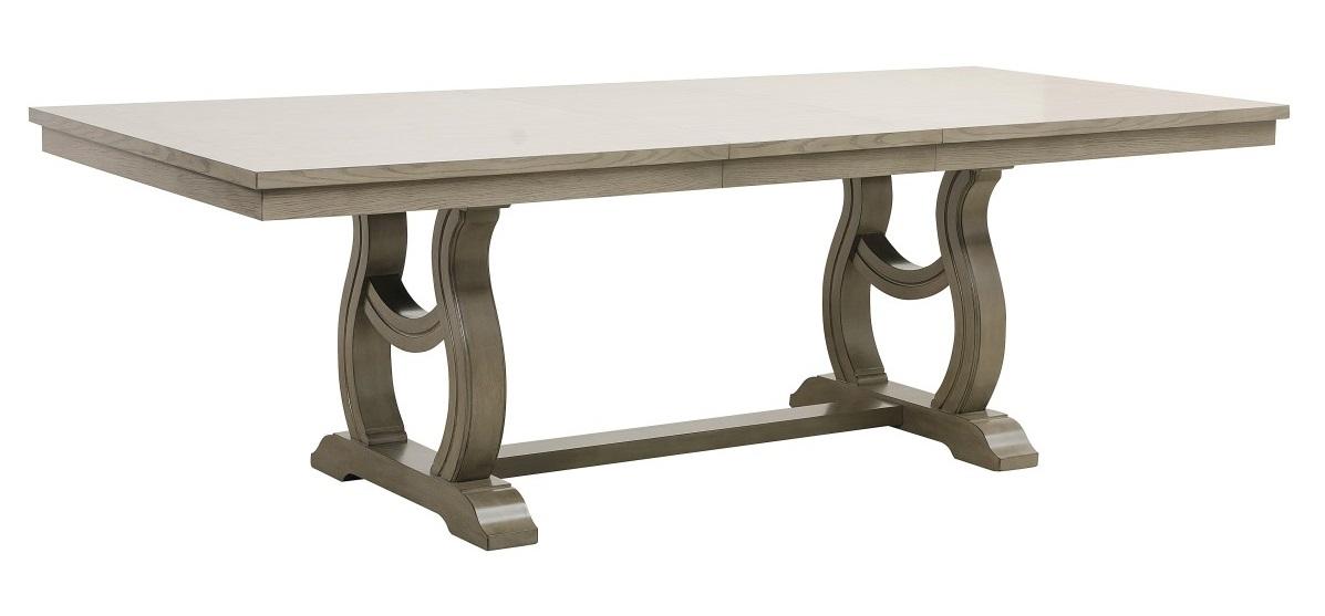 Vermillion Dining Table in Gray 5442-96* - VIP FURNITURE (NJ)