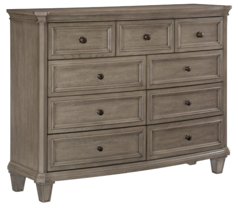 Vermillion Dresser in Gray 5442-5 - VIP FURNITURE (NJ)