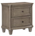 Vermillion Nightstand in Gray 5442-4 - VIP FURNITURE (NJ)