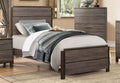 Vestavia Twin Bed in Gray 1936T-1
