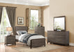 Vestavia Twin Bed in Gray 1936T-1 - VIP FURNITURE (NJ)