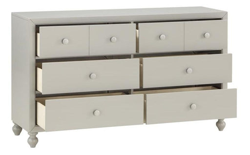Wellsummer 6 Drawer Dresser in Gray 1803GY-5 - VIP FURNITURE (NJ)
