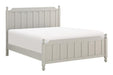 Wellsummer Full Panel Bed in Gray 1803GYF-1* - VIP FURNITURE (NJ)