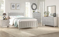 Wellsummer Full Panel Bed in Gray 1803GYF-1* - VIP FURNITURE (NJ)