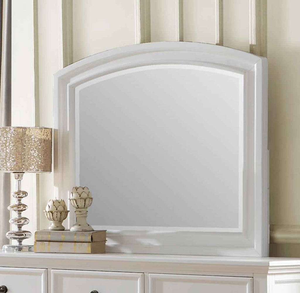 Laurelin Mirror in White 1714W-6