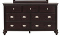 Marston 7 Drawer Dresser in Dark Cherry 2615DC-5 image