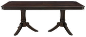 Marston Rectangular Dining Table in Dark Cherry 2615DC-96 image