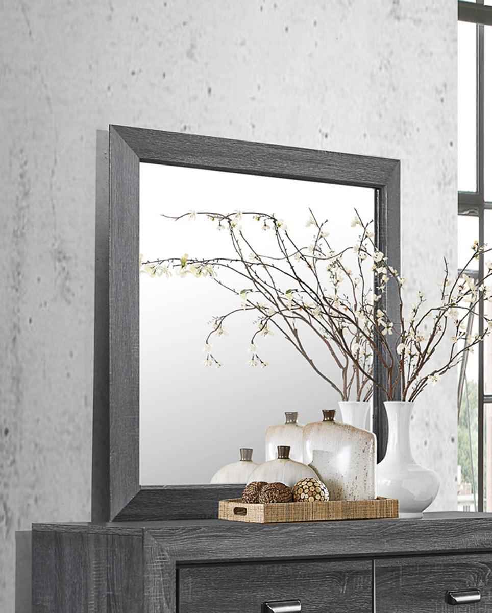 Beechnut Mirror in Gray 1904GY-6