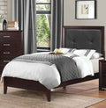 Edina Full Panel Bed in Espresso-Hinted Cherry 2145F-1