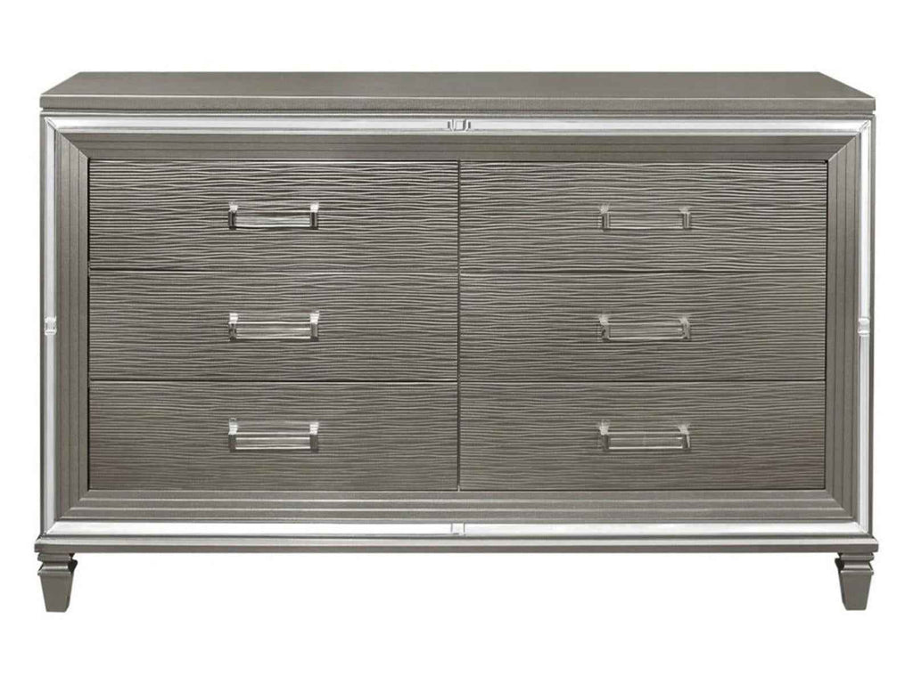 Tamsin Dresser in Silver Grey Metallic 1616-5