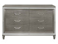Tamsin Dresser in Silver Grey Metallic 1616-5