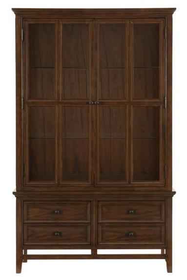 Frazier Park Buffet and Hutch in Dark Cherry 1649-50*