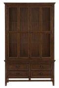 Frazier Park Buffet and Hutch in Dark Cherry 1649-50*