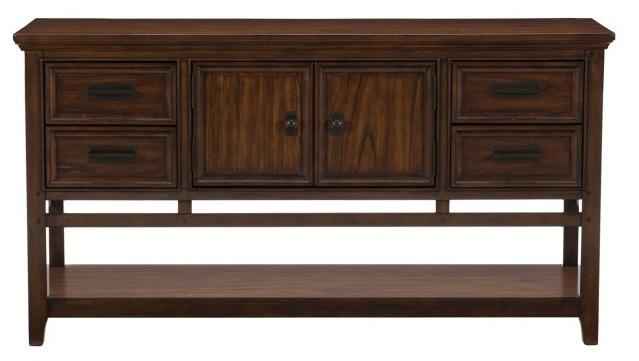 Frazier Park Server in Dark Cherry 1649-40