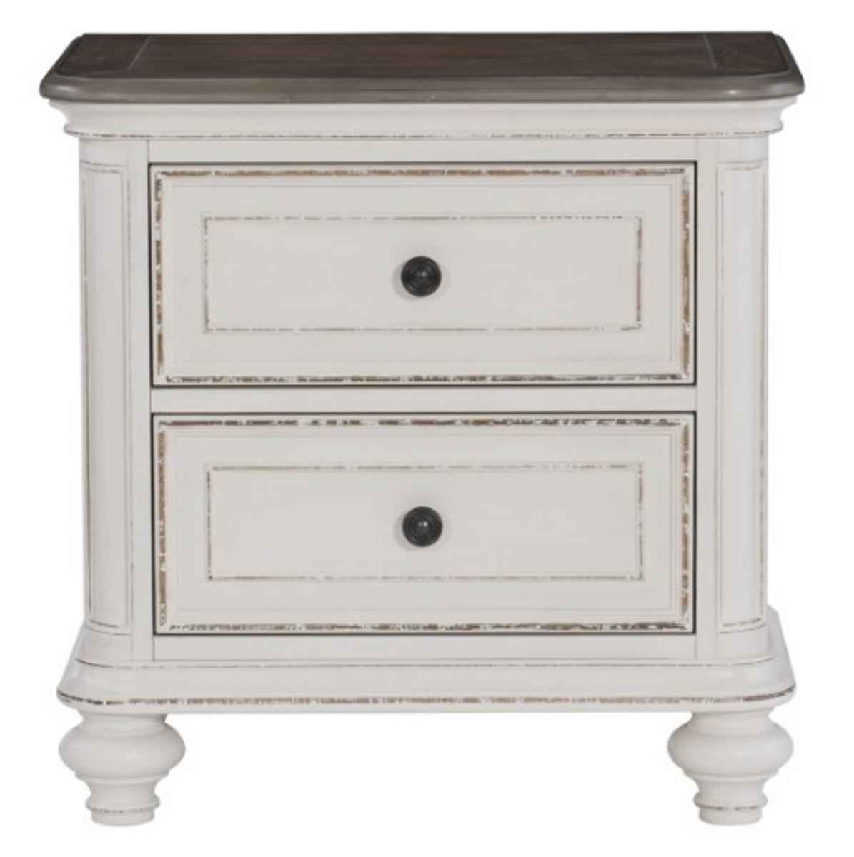 Baylesford Nightstand in Two Tone 1624W-4