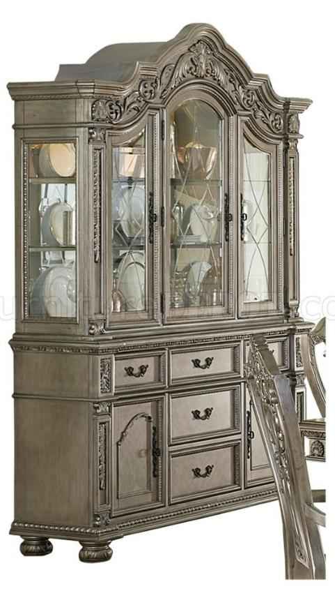 Catalonia Buffet and Hutch in Platinum Gold 1824PG-50*