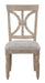 Cardano Side Chair in Light Brown (Set of 2) image