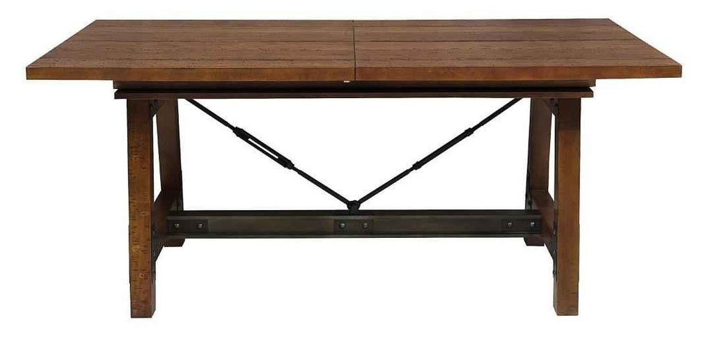 Holverson Dining Table in Rustic Brown 1715-94