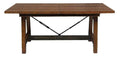 Holverson Dining Table in Rustic Brown 1715-94