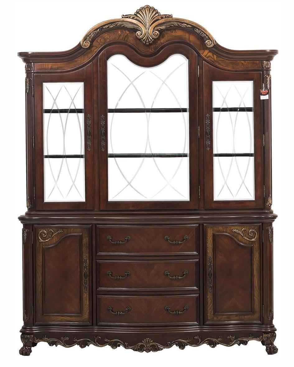 Deryn Park Buffet and Hutch in Dark Cherry 2243-50*