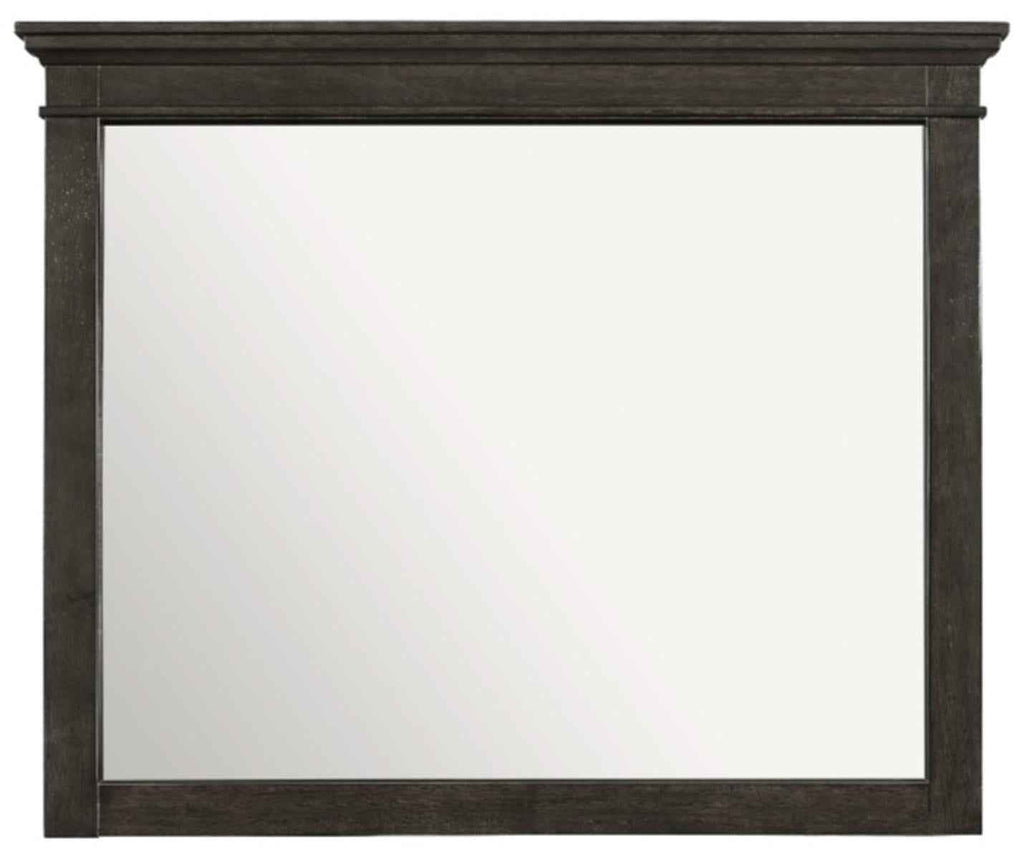 Blaire Farm Mirror in Saddle Brown Wood 1675-6