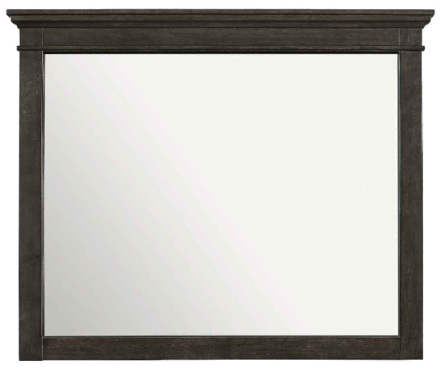 Blaire Farm Mirror in Saddle Brown Wood 1675-6