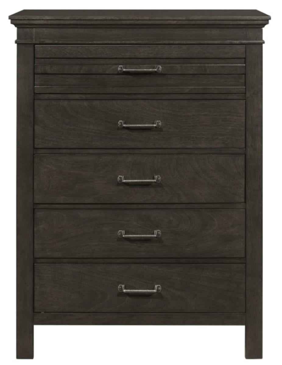 Blaire Farm Chest in Saddle Brown Wood 1675-9