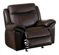 Mahala Glider Recliner Chair in Brown 8200BRW-1