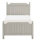 Wellsummer Twin Panel Bed in Gray 1803GYT-1*