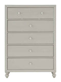 Wellsummer 5 Drawer Chest in Gray 1803GY-9