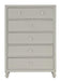 Wellsummer 5 Drawer Chest in Gray 1803GY-9 image