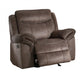 Aram Glider Reclining Chair in Dark Brown 8206NF-1 image