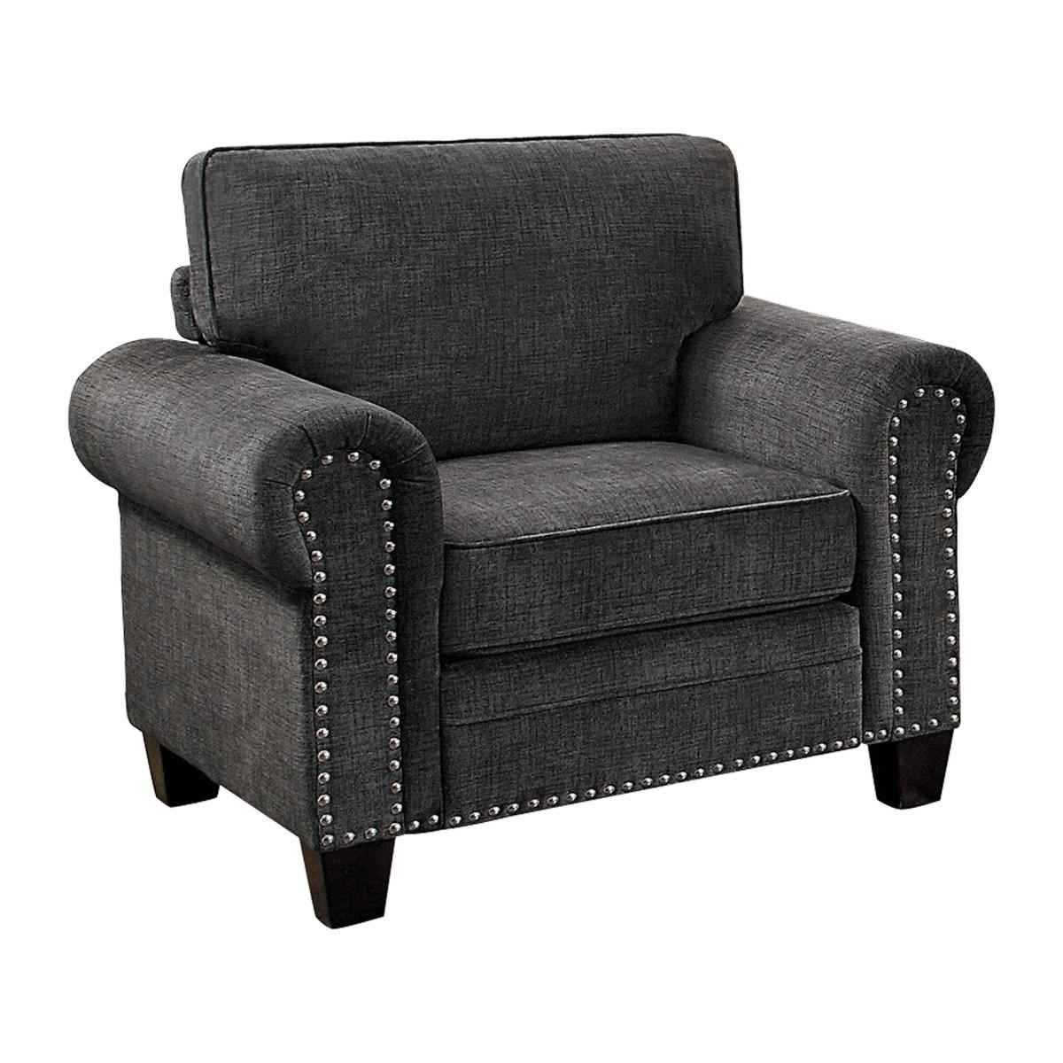 Cornelia Chair in Dark Gray 8216DG-1