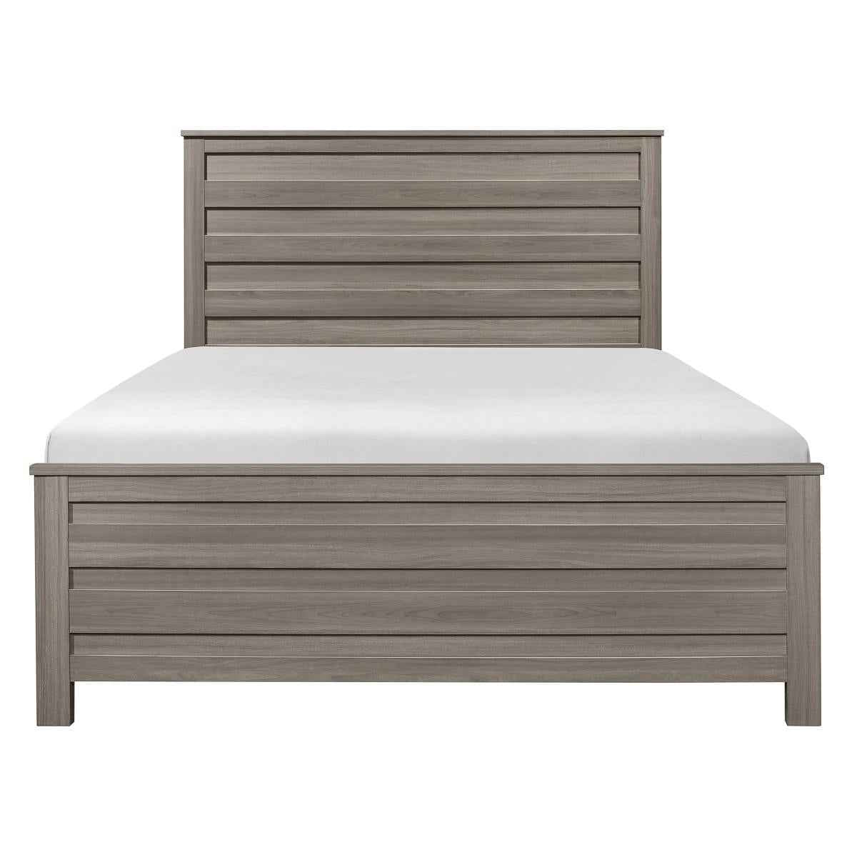 Waldorf Queen Panel Bed in Dark Gray 1902-1*