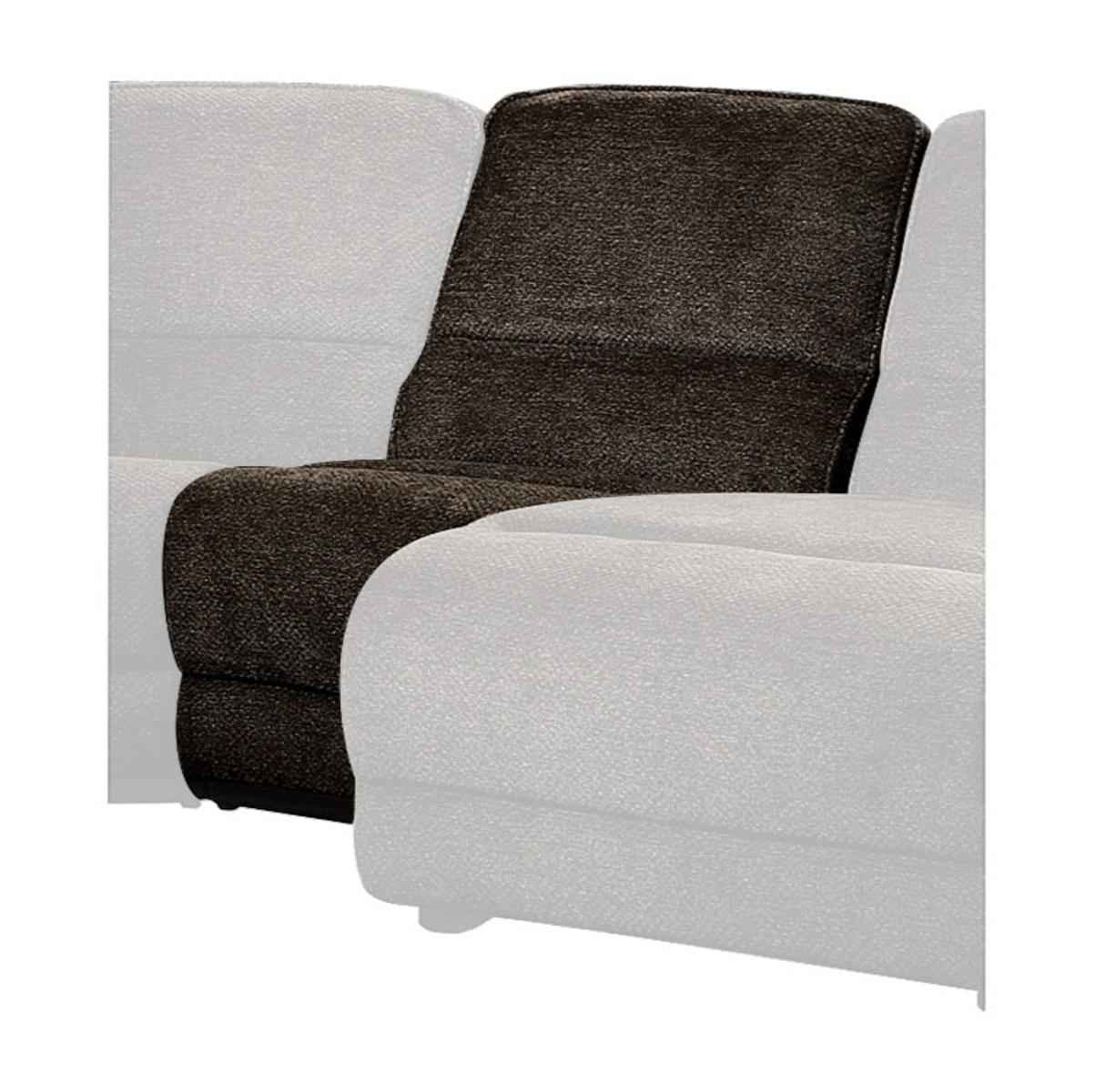 Shreveport Armless Chair in Brown 8238-AC