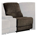 Shreveport Armless Reclining Chair in Brown 8238-AR